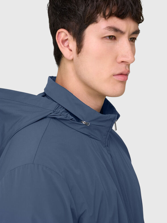 Blue bomber jacket - 4