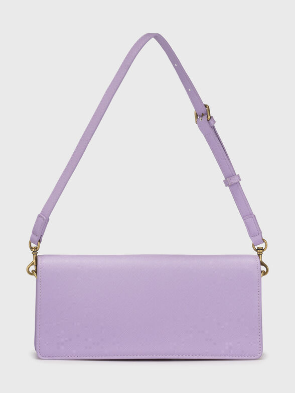 Purple bag with big golden logo accent - 3
