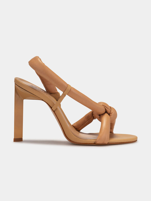 Sandals in beige color - 1