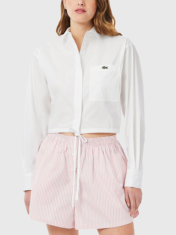 Short shirt with long sleeves - 1