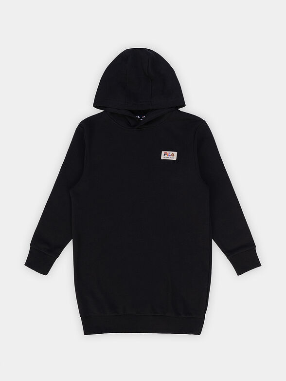 TORANO CASTELLO black sweatshirt dress - 1