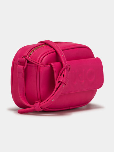 Crossbody bag with pocket and logo - 4