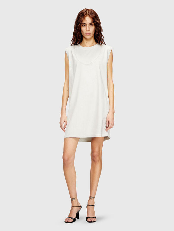 D-EMB cotton mini dress - 1