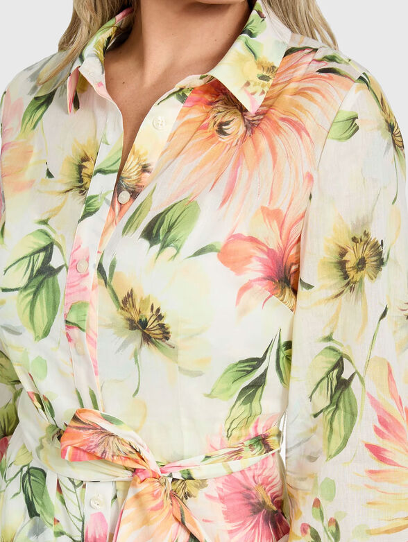 FAITH long sleeve mini dress - 3