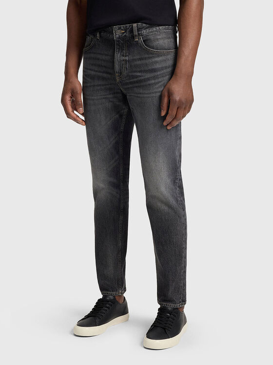 Slim jeans with washed effect - 1
