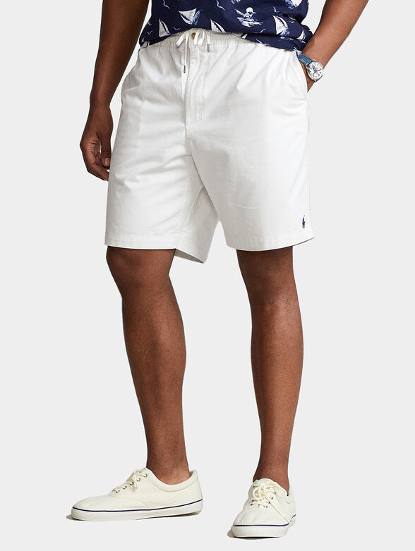 Shorts in white color - 1