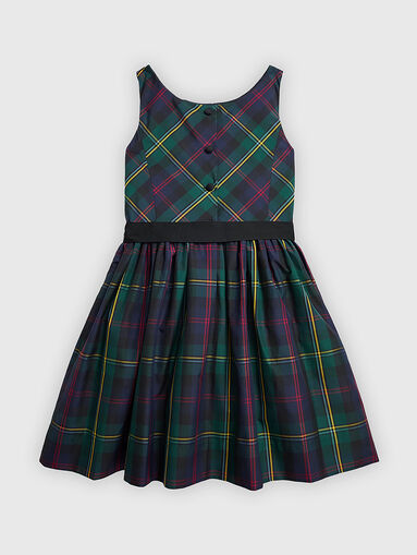 Dress with plaid print - 5