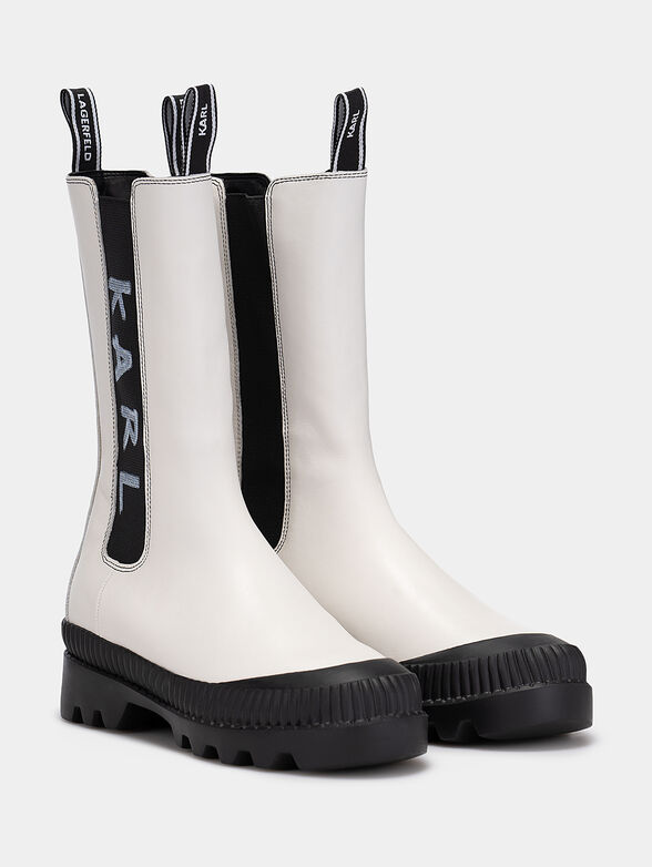 TREKKA II boots with logo details - 2