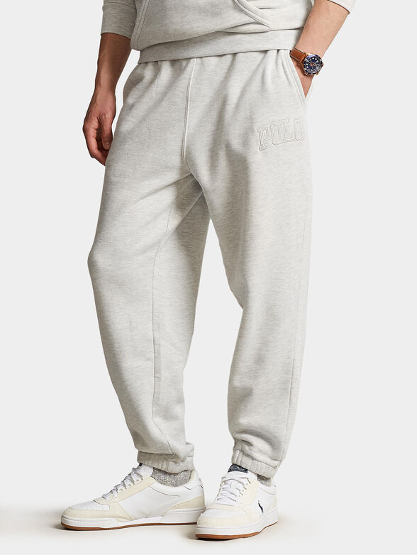 ATHLETIC grey sports pants - 1