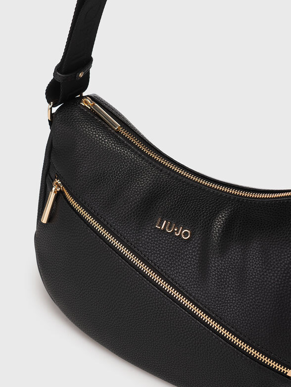 Handbag with zip accent - 4