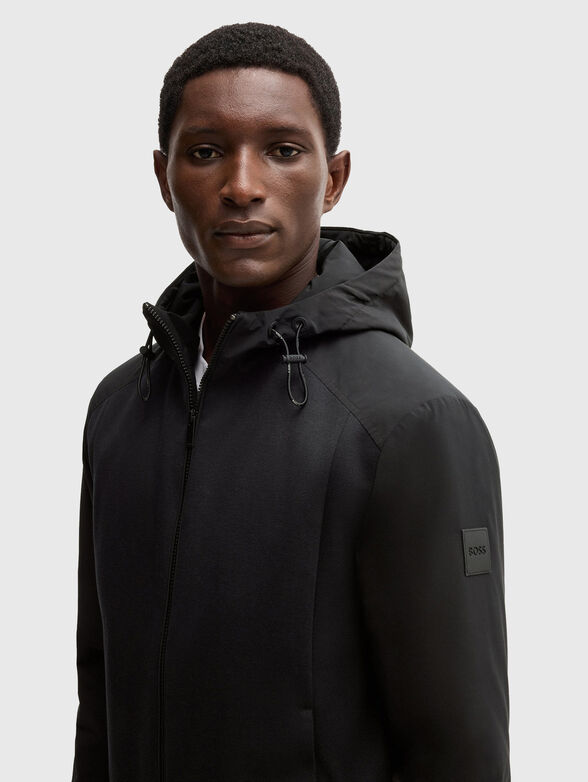 Jacket with hood - 4