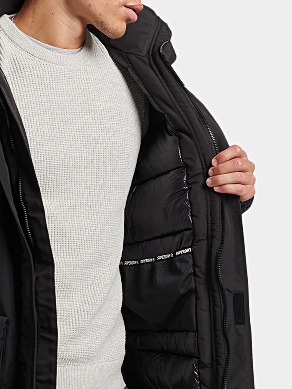 CODE XPD EVEREST black parka with hood - 5