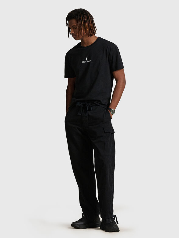 Cotton T-shirt with logo - 2