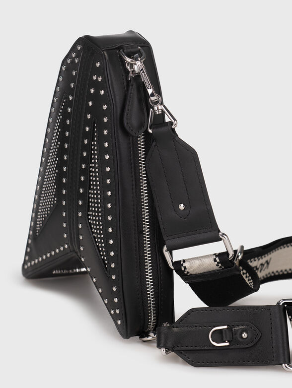 K/GUITAR crossbody bag with rhinestones - 5