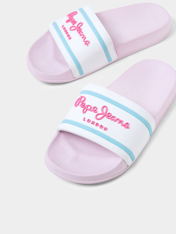 Multicolor slides with logo - 2