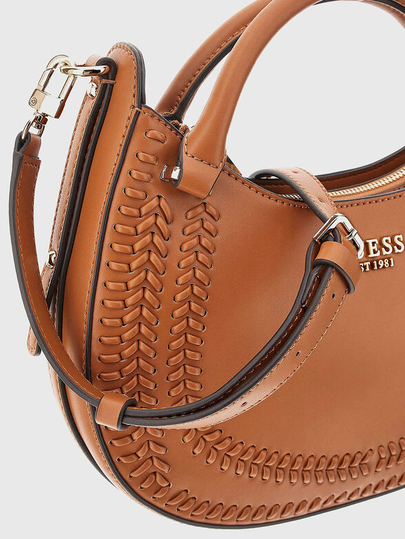 TATUM small bag with interwoven details - 3