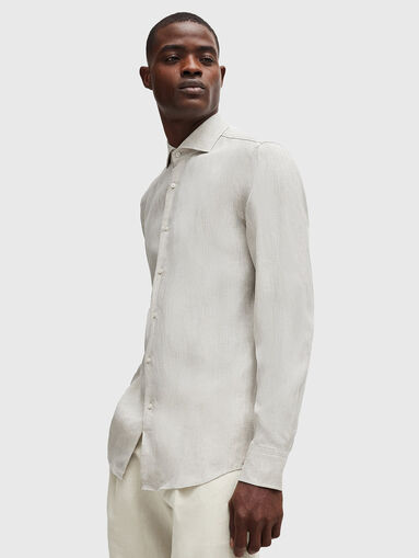 H-HANK linen shirt - 5