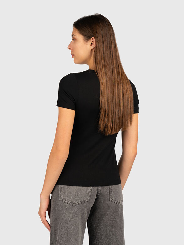 ALARA black T-shirt with logo - 3