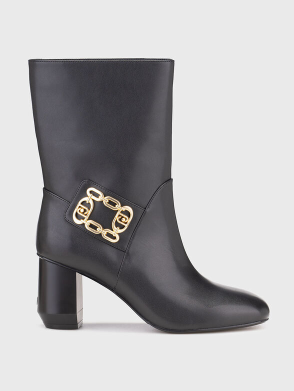 SAMY 05 nappa leather heeled ankle boots - 1