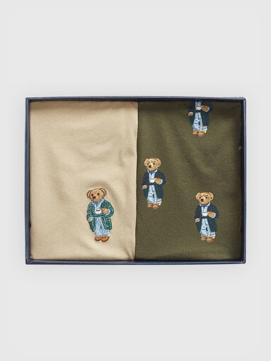 Set of two pairs of boxers with Polo Bear print - 5
