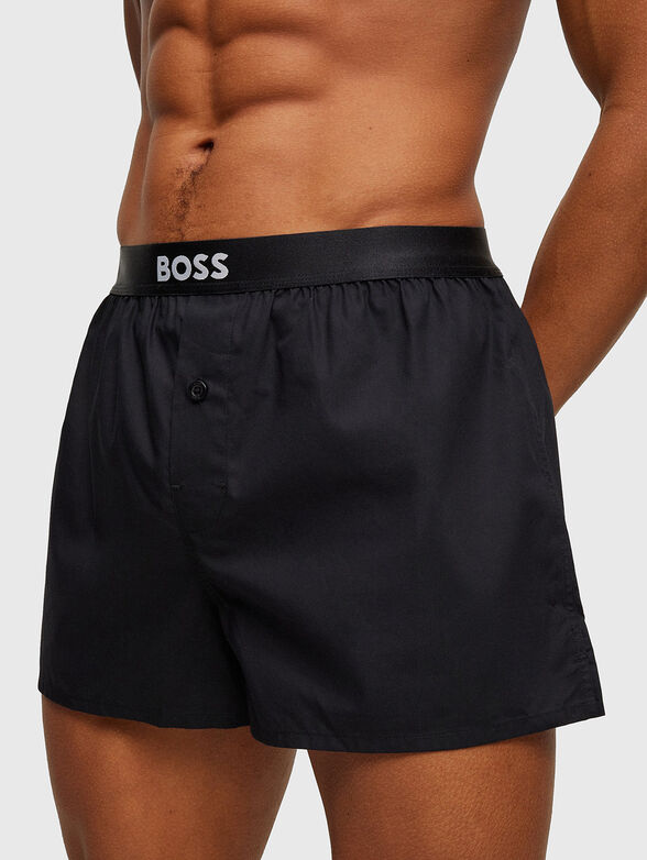 Two-pack boxers with logo waistbands - 2