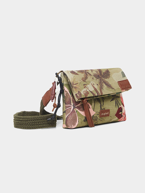 MIAMI Crossbody bag with tropical print - 3