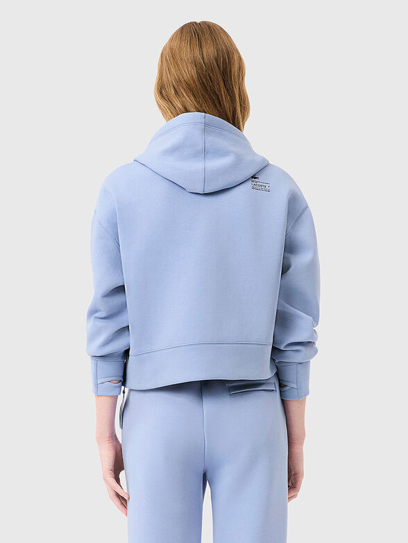 Sweatshirt with logo detail in blue - 3