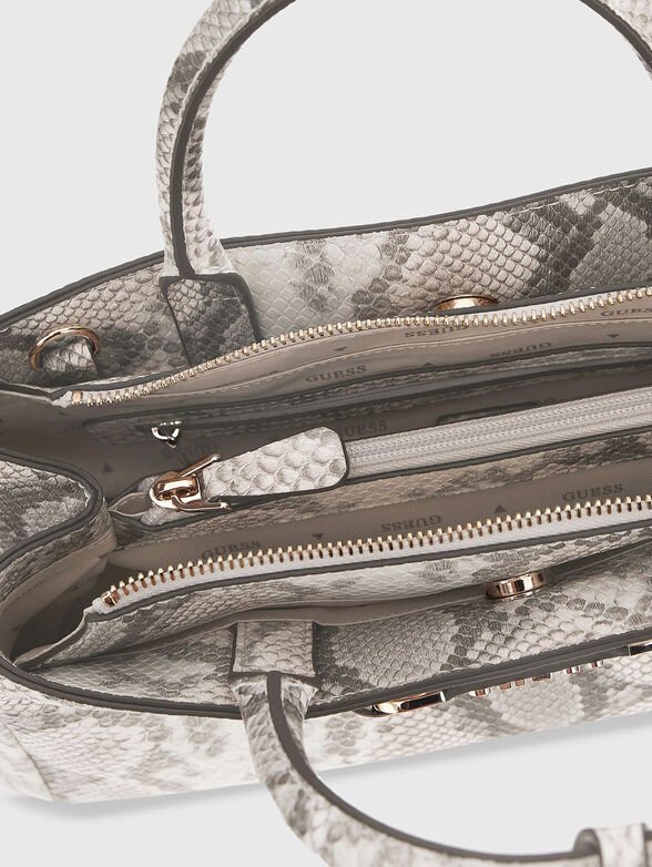 LEFIA bag with animal print and logo - 4