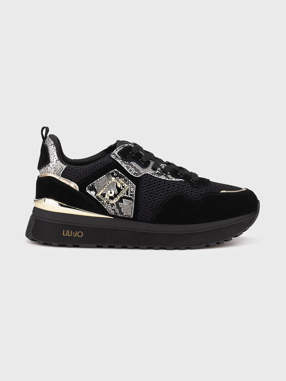 Sports shoes with snake effect - 1