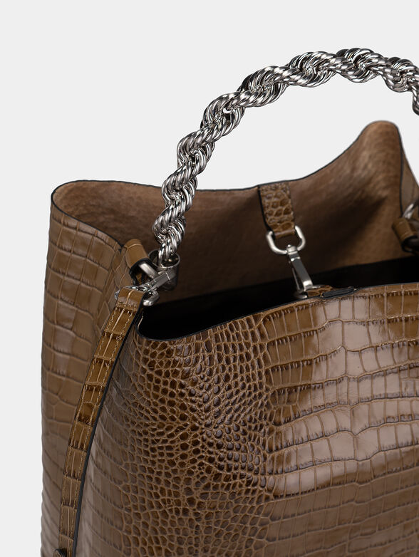 AIDA bag with croc texture - 6