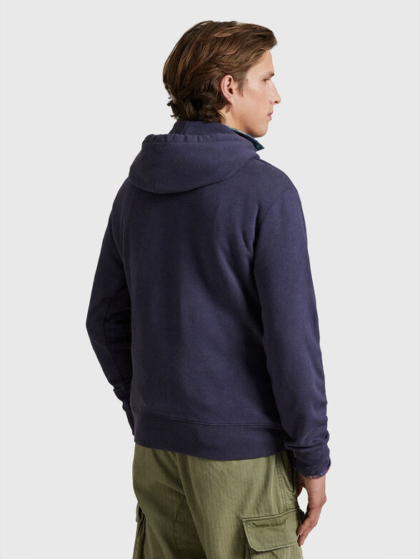 Cotton sweatshirt with Polo Bear print - 3