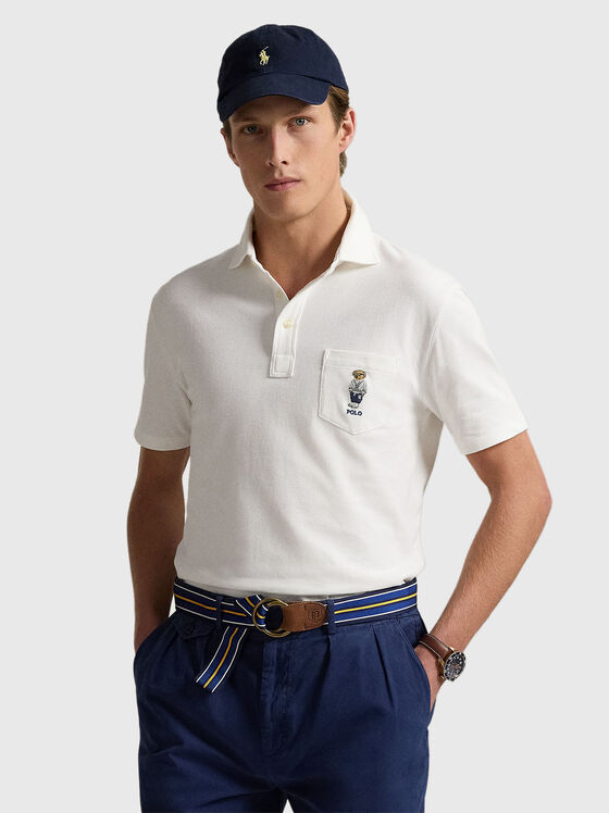 Short sleeved polo shirt with Polo Bear embroidery - 1