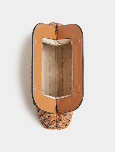 SICILIA clutch in beige color - 5