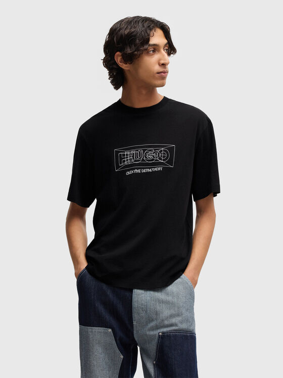 NUFRANCOS T-shirt with contrasting print - 1