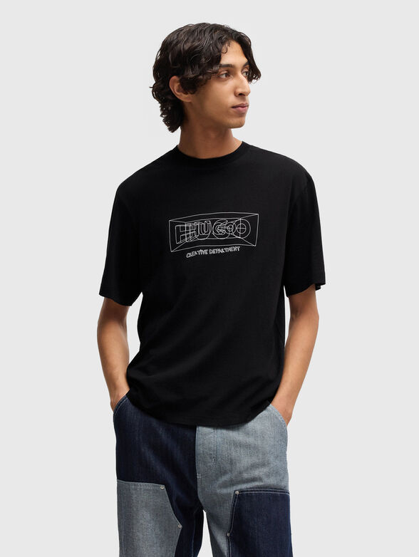 NUFRANCOS T-shirt with contrasting print - 0