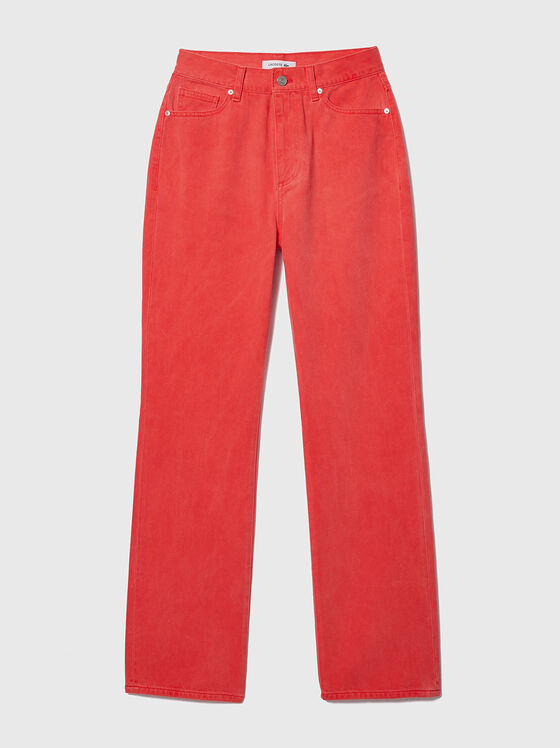 Red jeans - 1