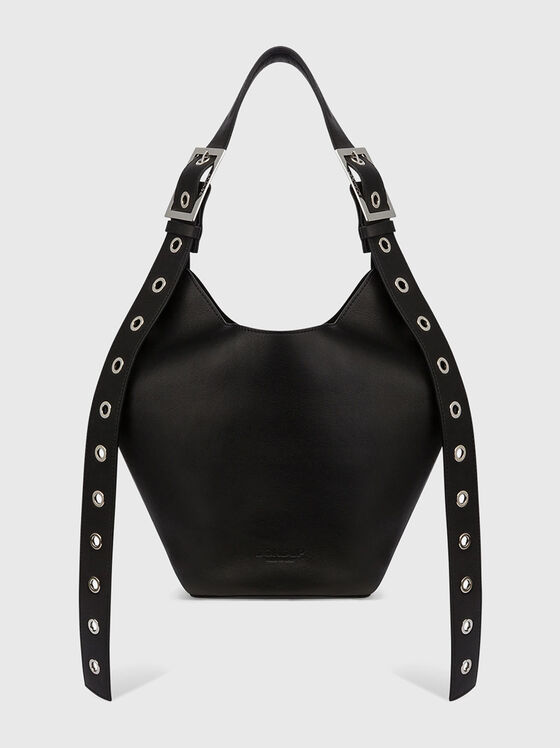 Leather hobo bag - 1
