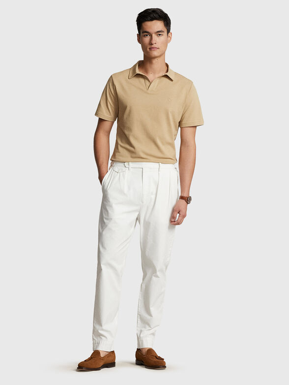 Beige polo-shirt - 2