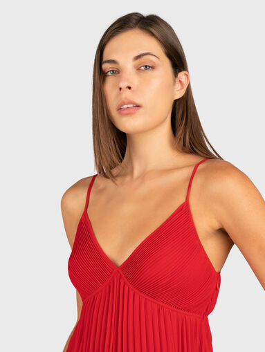 Pleated maxi dress - 3