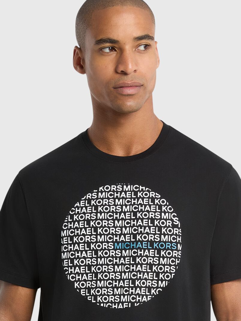 T-shirt with contrasting print - 3