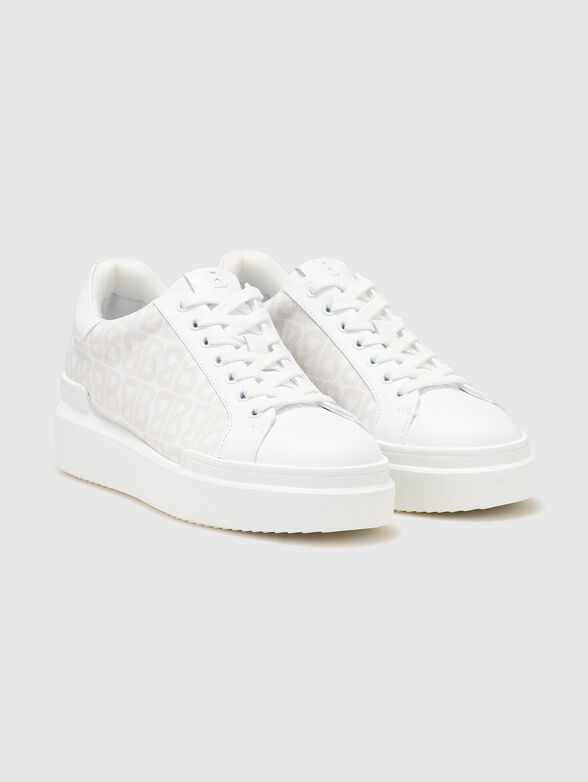 HOLLYWOOD 27 B sneakers with monogram logo - 2