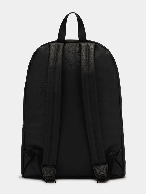 Black backpack with pockets - 2