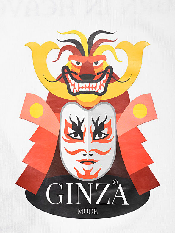 GMTSL 003 Cotton T-shirt with accent print - 4