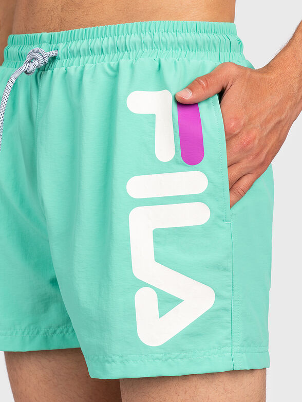 MICHI Beach shorts in black color - 2