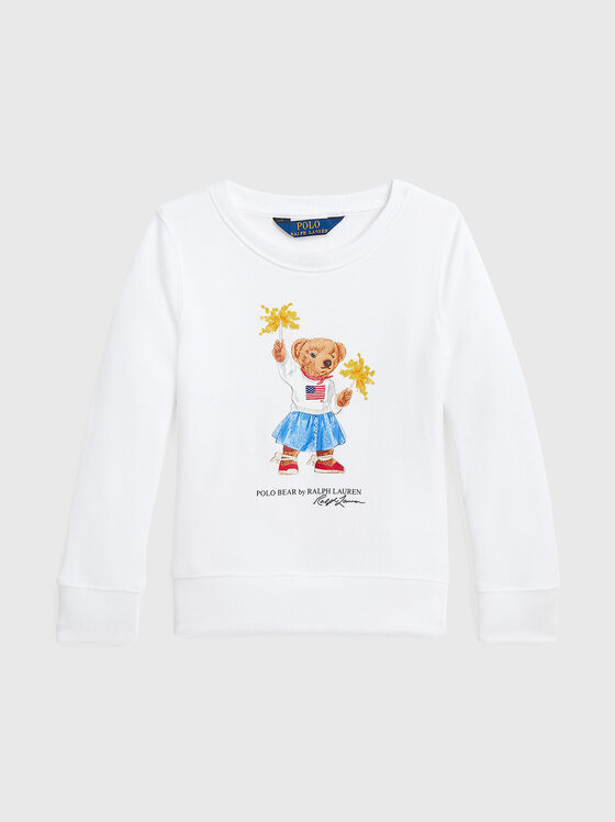 Суитшърт с Polo Bear принт - 1
