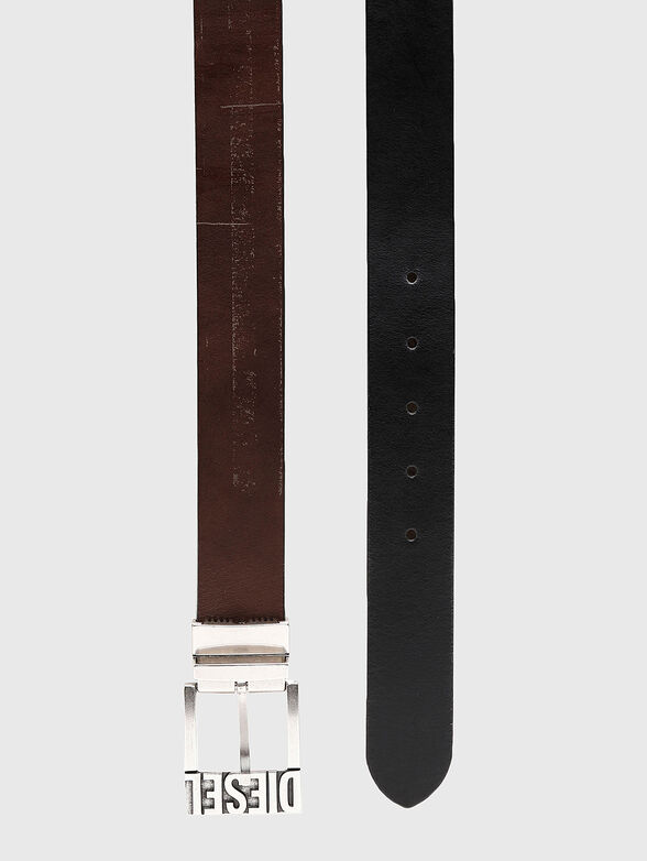 B-SHIFT II reversible leather belt - 4