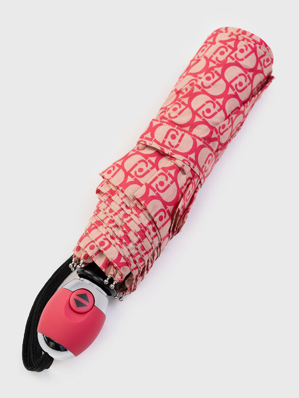 Monogram logo print umbrella - 3