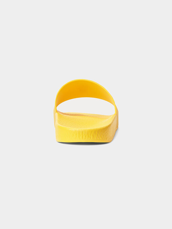 Beach slides in yellow color - 3
