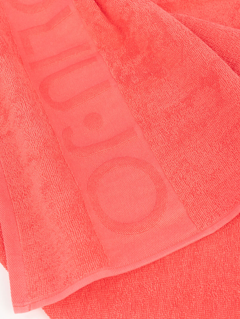 Coral beach towel - 3