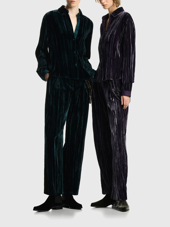 Unisex velvet shirt - 2